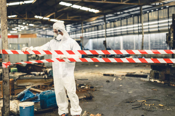 Professional Biohazard technician working in Bloomington, NE